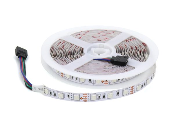 Tira LED 12V DC SMD5050 Videny IP20 RGB 60 Led/m – 5 Metros