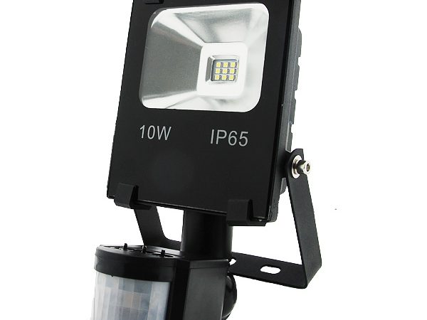 Foco proyector LED SMD Pro con detector 10W